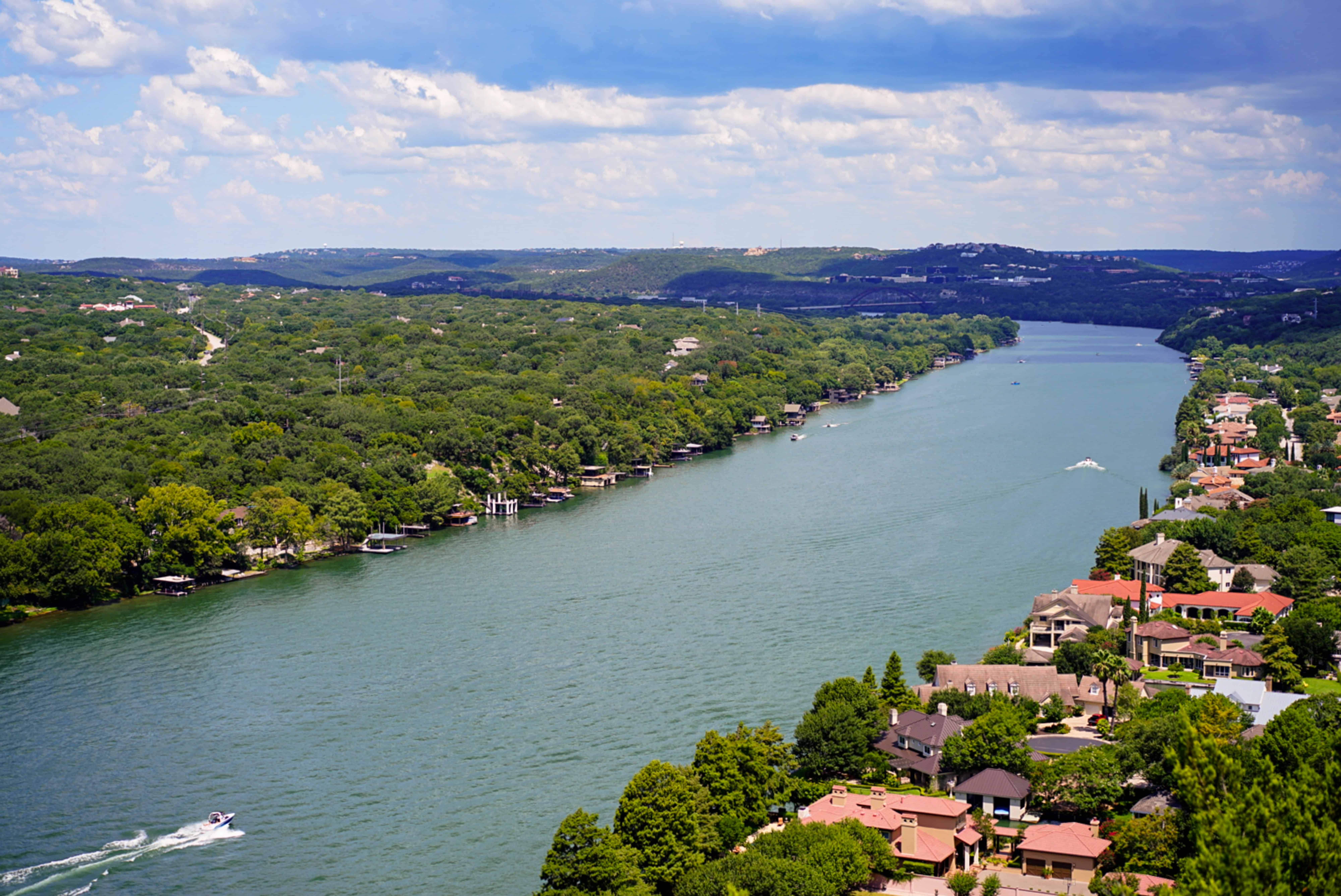 Hiking at Mount Bonnell