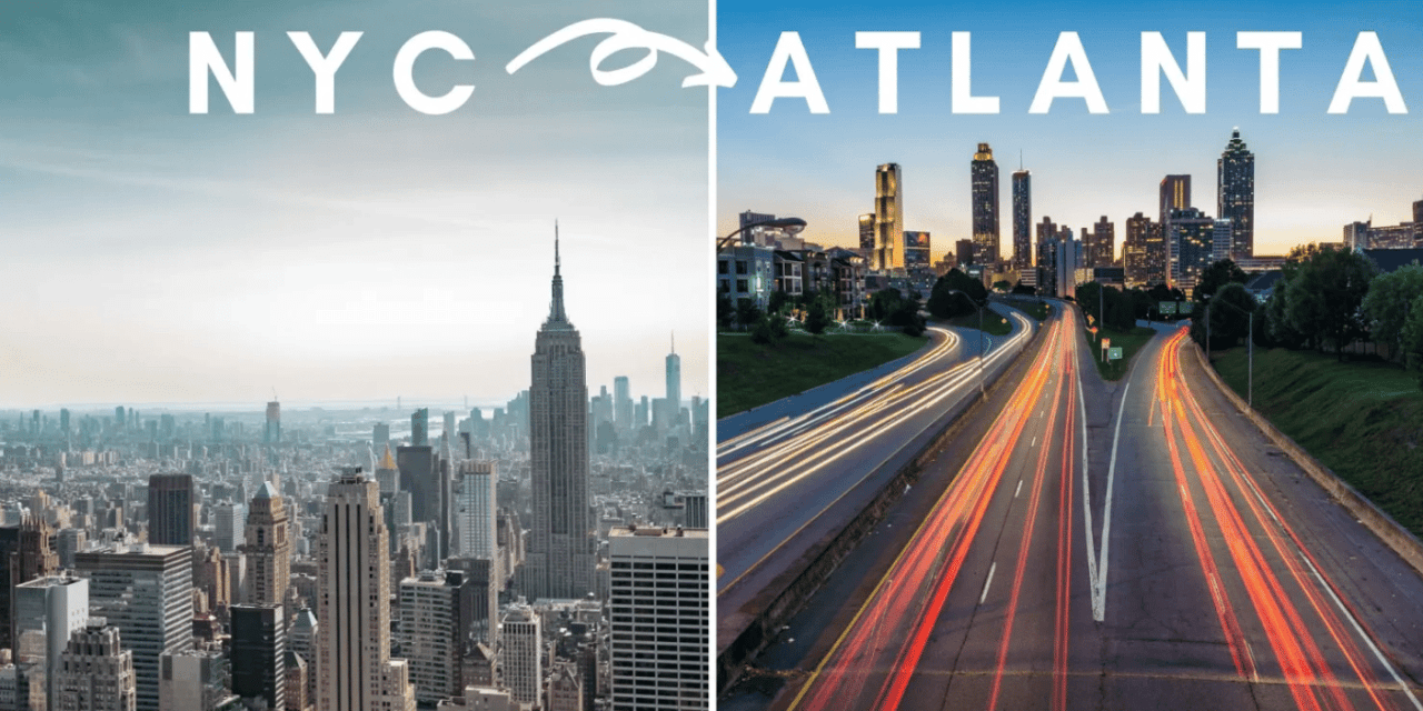 Moving From NYC To Atlanta: Everything You Need To Know